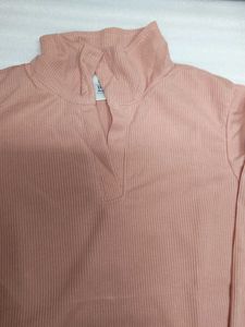 DREAM Beauty Fashion Ribbed Mock Neck Long Sleeve