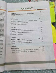 NCERT Biology Textbooks for Class 11 and 12