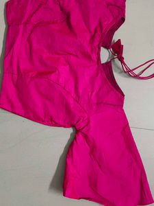 Hot Pink Blouse