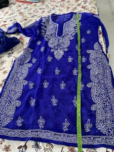 Lucknavi kurta set