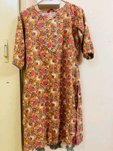 Orange Kurti For Office