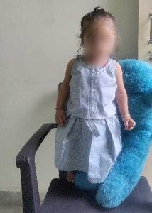 Cute Baby Girl's Ethnic Outfit