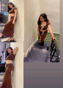 Chic Brown Co-ord Set