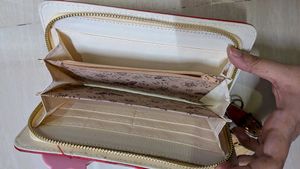 Cute Red Wallet with Charm
