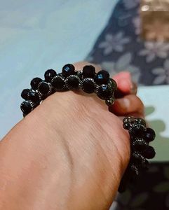 Black Stone Bracelet For Women