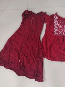 Combo Kurti And Top