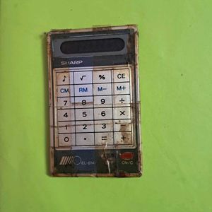 Vintage Sharp EL-814 Calculator