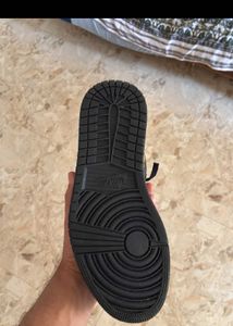 Men's Black &amp; Gold High-Top Sneakers