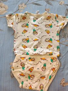 Cute Astronaut Baby Top &amp; Langot Set