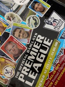 Rare 2014 Topps Premier League Sticker Album