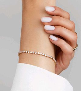 Gold Tennis Bracelet