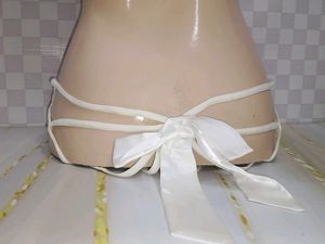 (400)Bride Rhinestone Panties