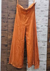 Vibrant Orange Ethnic Kurta Set