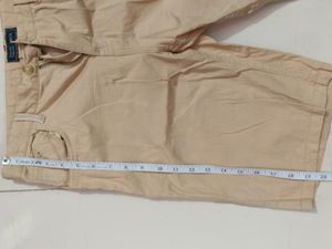Men's Beige Chino Shorts