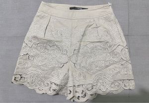 Elegant Embroidered Shorts