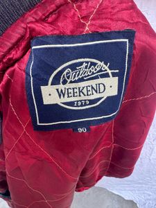 Vintage Plaid Bomber Jacket