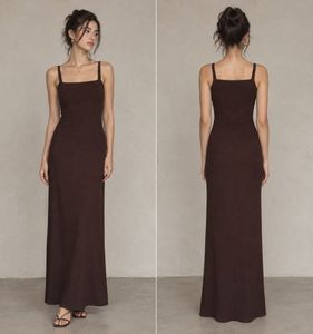 Elegant Square Neck Maxi Dress