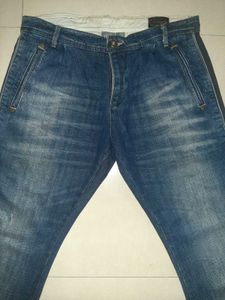 💎 ZARA Denim Couture — Men's Rare Blue Jeans