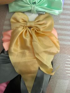 Multicolor Satin Bow &amp; Flower Hair Clips for Girls