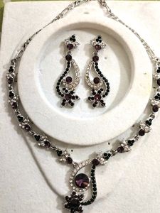 Multicolored Stone Neckpiece Wear Only Once