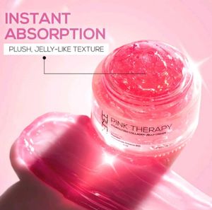Renee Pink Therapy Collagen Jelly Mask for boost c