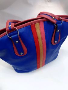 Vintage Striped Tote Bag