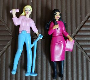 Kinder Joy Singer & Reporter barbie Dolls Set