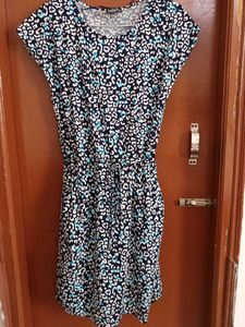 animal print mini dress