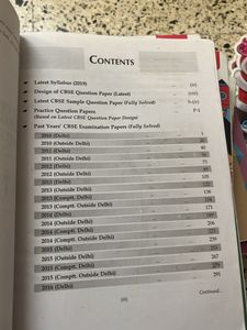 CBSE Past 7 Years Mathematics Sample Papers