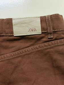 Brown Cargo Skirt