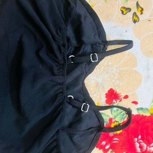 Chic Black Corset Top