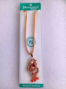 Elegant Gold Chain with Pendant hh