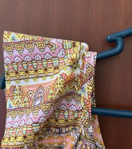 Victoria’s secret Patterned Off-Shoulder Crop Top