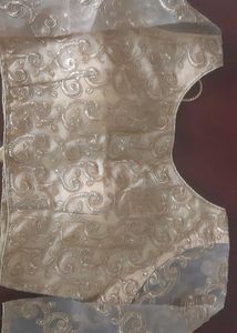 NEW Golden Embroidered and stonework Blouse