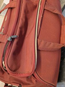 Red Travel Suitcase