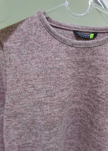 Cute Mauve Crop Top