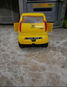 Yellow tata nano Toy Car Model