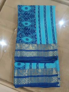Bahut Khubsurat Taat Ki Cotton Saree