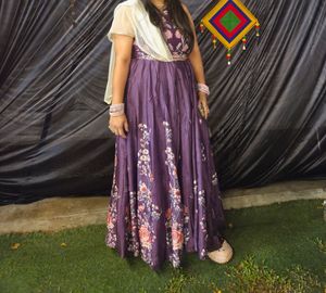 Beautiful Floral Print Lehenga Choli