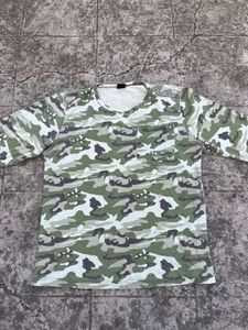 Camouflage Long Sleeve Top