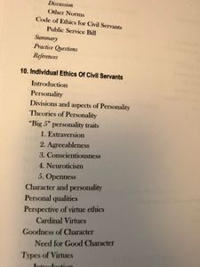 Ethics, Integrity &amp; Aptitude for Civil Services Ex