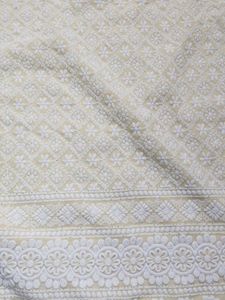 Elegant Cream Chikankari Kurta