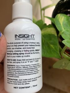 Insight Cosmetics Makeup Fixer Spray