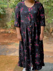 Floral Print Kurta