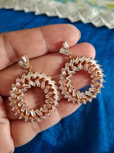 Sparkling Hoop Earrings
