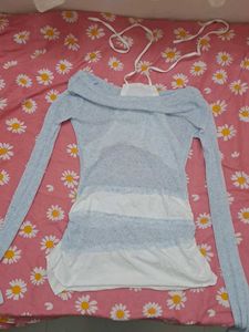 Y2k mesh halter neck (slightly negotiable)