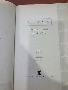 Intimacy: Trusting Oneself and the Other by Osho