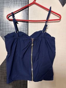 padded Bow Detail Cami Top