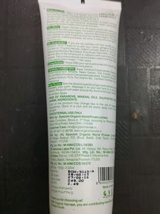 Organic Harvest Acne Control Mattifying Facewash
