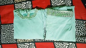 Mint Green Two-Piece Set